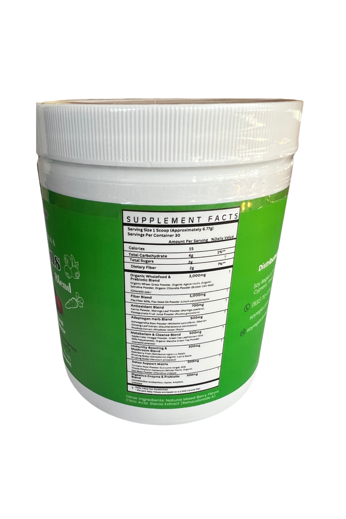 SOY REGIA - GREEN POWDER