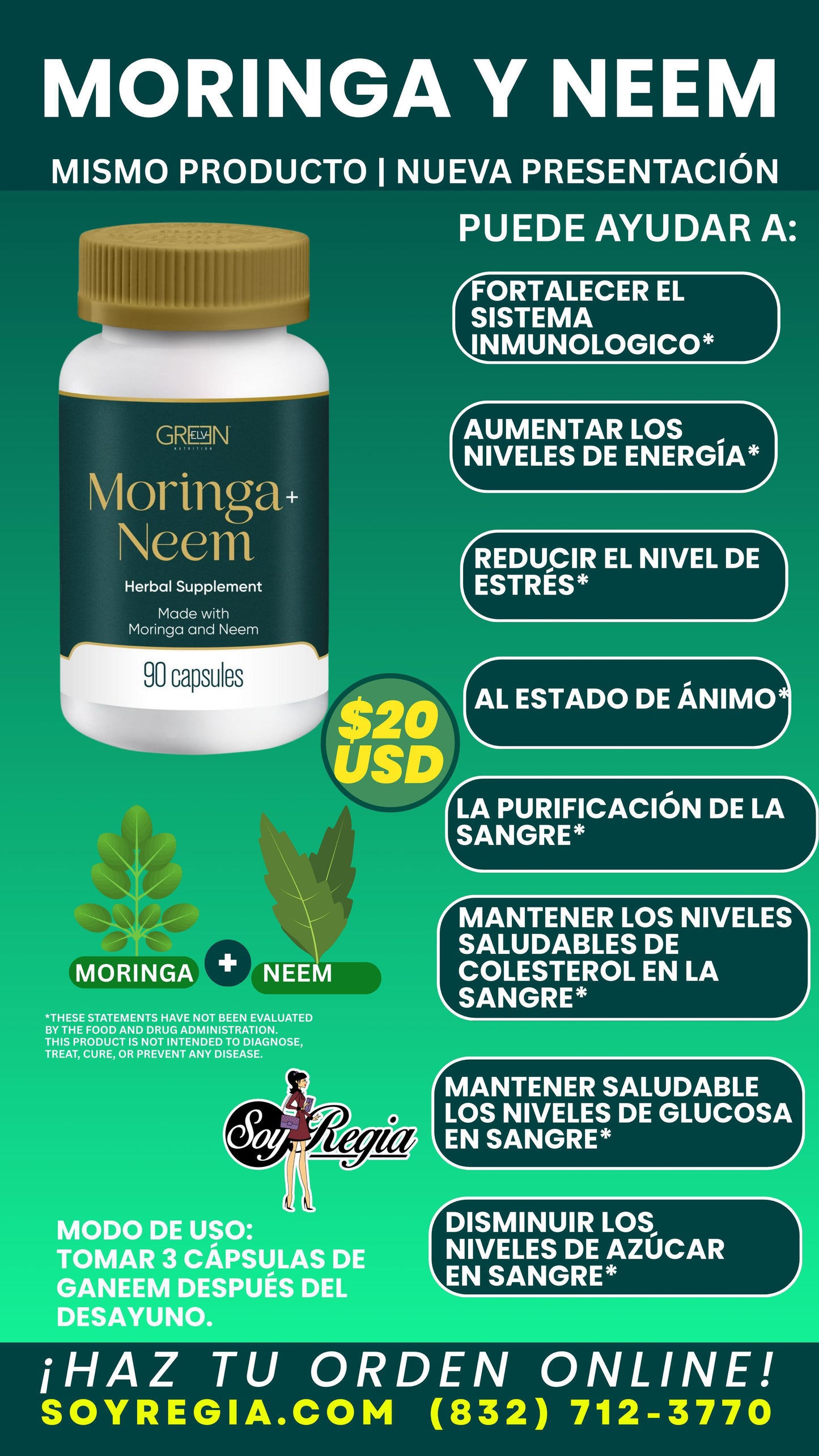 MORINGA Y NEEM